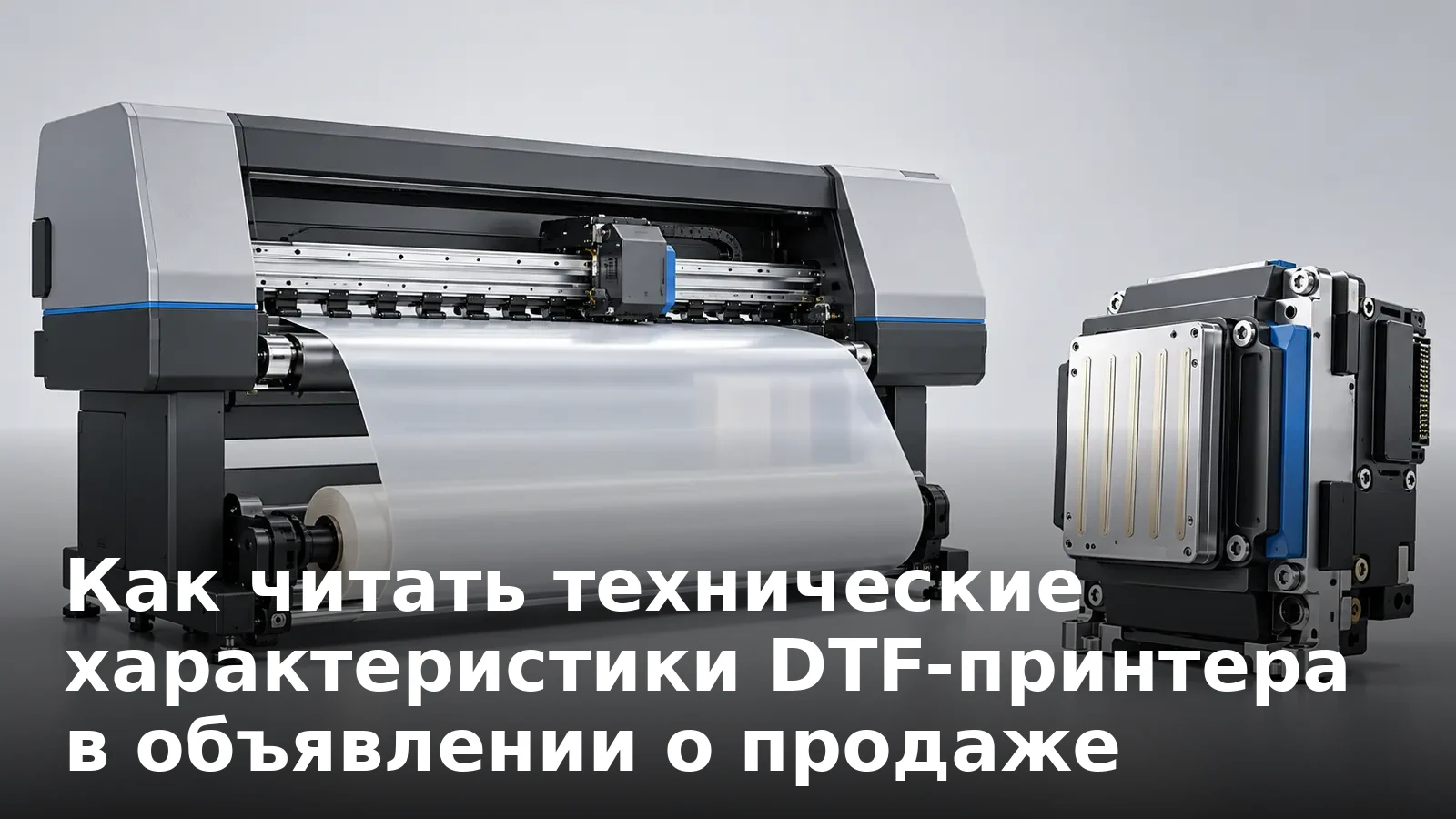 Как читать технические характеристики DTF-принтера в объявлении о продаже