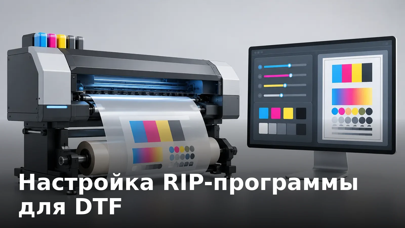 Настройка RIP-программы для DTF: базовые параметры, которые нужно знать оператору