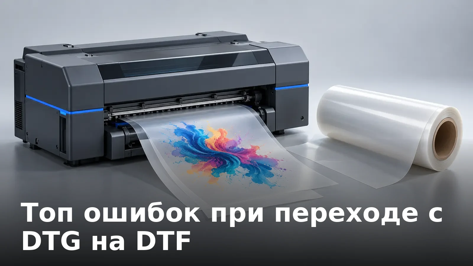 Топ ошибок при переходе с DTG на DTF