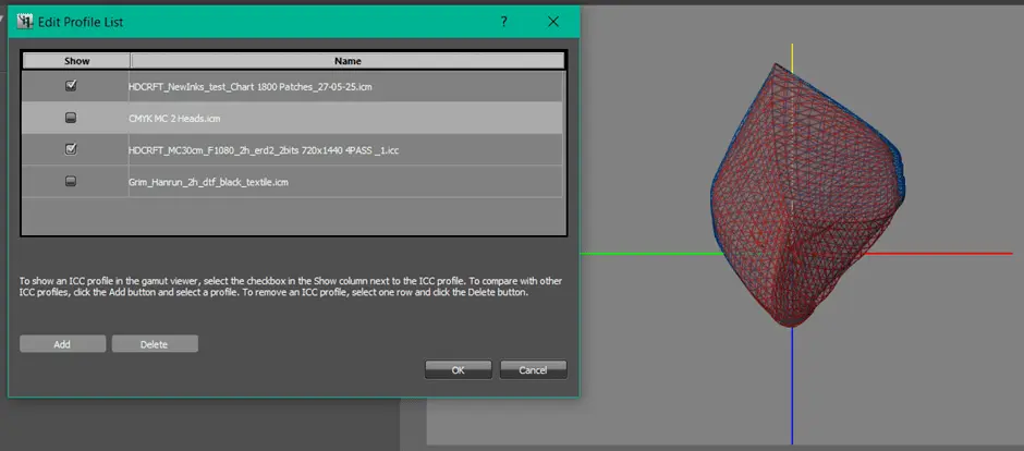 Чернила ColorDrop — LAB-значение Black