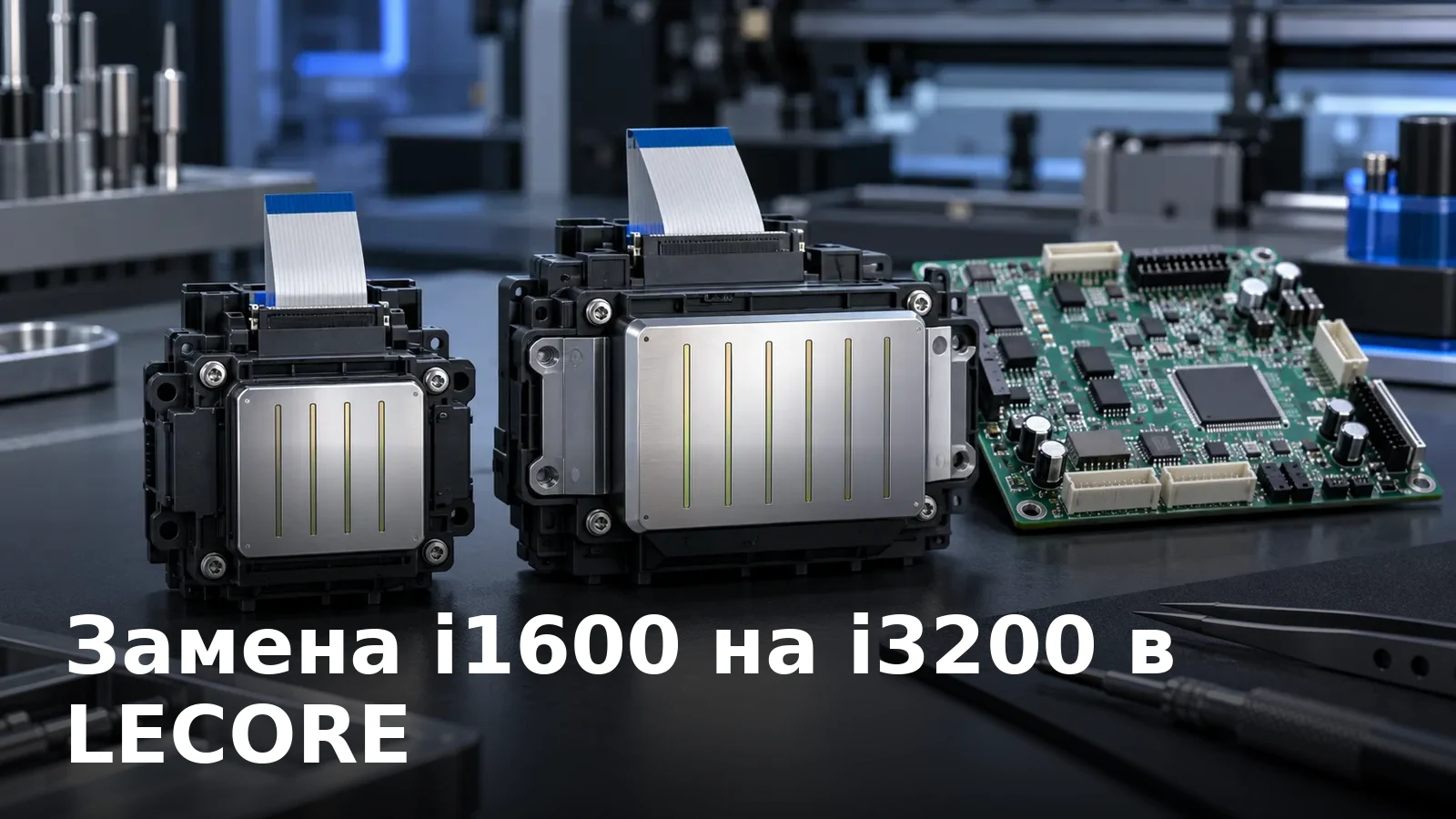 Можно ли заменить i1600 на i3200 в принтерах LECORE — исследование