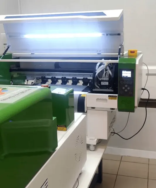 Запуск DTF принтера LECORE 45 см i1600×2 в г. Пенза