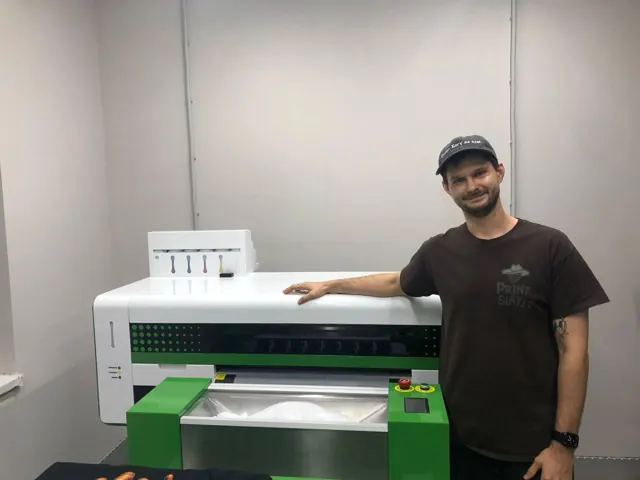Запуск нового DTF принтера LECORE 60 см I3200*2 в г. Краснодар